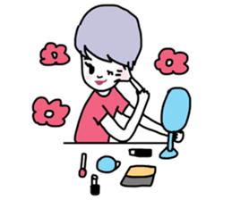 PearlNWStyle by ngingi sticker #11937822