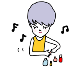 PearlNWStyle by ngingi sticker #11937832