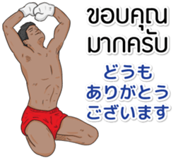 Hello Muay Thai sticker #11938472