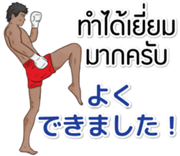 Hello Muay Thai sticker #11938490