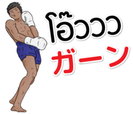 Hello Muay Thai sticker #11938492