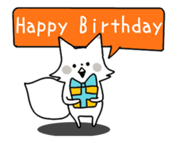 Snow fox Animated Stickers sticker #11938820