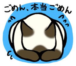 I like Siamese sticker #11939045