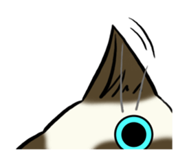 I like Siamese sticker #11939053