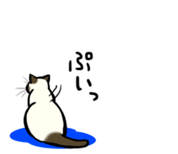 I like Siamese sticker #11939061