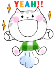 Fun cat every day sticker #11939117