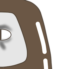 Sticker to be sent to the Kuriyama(world