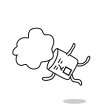 Sticker to be sent to the sakamoto(world sticker #11939577