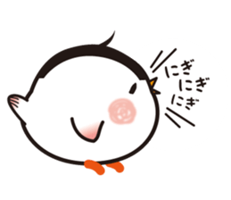 ONIGIRI BIRD sticker #11939608