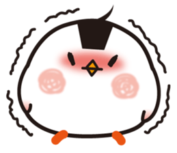 ONIGIRI BIRD sticker #11939626