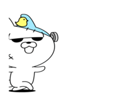 USANKEN of Franken rabbit which moves sticker #11939809