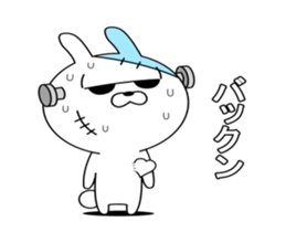 USANKEN of Franken rabbit which moves sticker #11939813