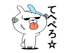 USANKEN of Franken rabbit which moves sticker #11939815