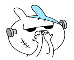 USANKEN of Franken rabbit which moves sticker #11939826