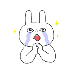 White Rabbit Momo-chan 2 sticker #11939831