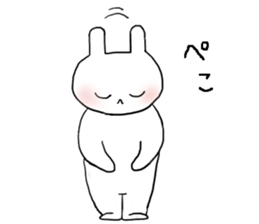White Rabbit Momo-chan 2 sticker #11939833