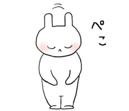 White Rabbit Momo-chan 2 sticker #11939833