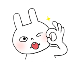 White Rabbit Momo-chan 2 sticker #11939834