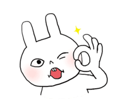 White Rabbit Momo-chan 2 sticker #11939834