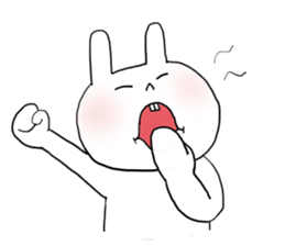 White Rabbit Momo-chan 2 sticker #11939842