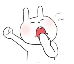 White Rabbit Momo-chan 2 sticker #11939842