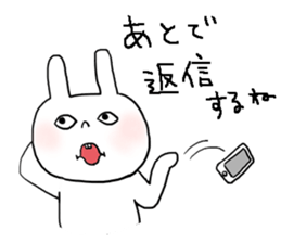 White Rabbit Momo-chan 2 sticker #11939845
