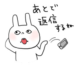 White Rabbit Momo-chan 2 sticker #11939845
