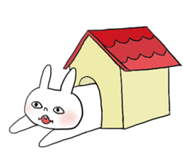 White Rabbit Momo-chan 2 sticker #11939846