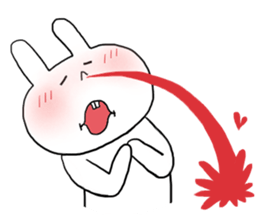 White Rabbit Momo-chan 2 sticker #11939850