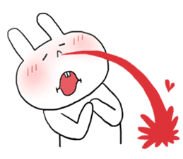 White Rabbit Momo-chan 2 sticker #11939850