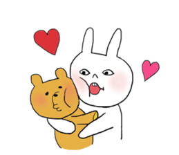 White Rabbit Momo-chan 2 sticker #11939851