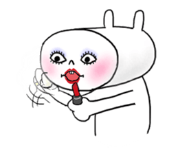White Rabbit Momo-chan 2 sticker #11939853