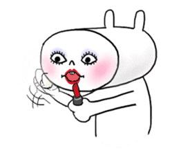 White Rabbit Momo-chan 2 sticker #11939853