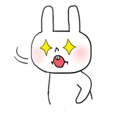 White Rabbit Momo-chan 2 sticker #11939854