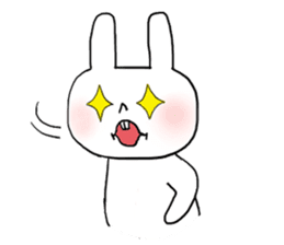 White Rabbit Momo-chan 2 sticker #11939854