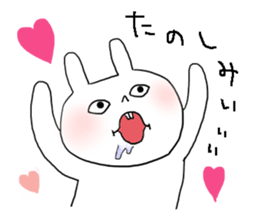 White Rabbit Momo-chan 2 sticker #11939856