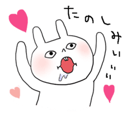 White Rabbit Momo-chan 2 sticker #11939856