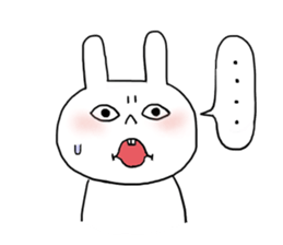 White Rabbit Momo-chan 2 sticker #11939858
