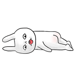 White Rabbit Momo-chan 2 sticker #11939860