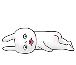 White Rabbit Momo-chan 2 sticker #11939860