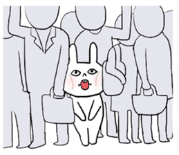 White Rabbit Momo-chan 2 sticker #11939866