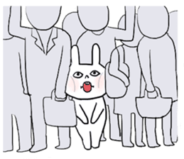 White Rabbit Momo-chan 2 sticker #11939866