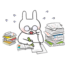 White Rabbit Momo-chan 2 sticker #11939867