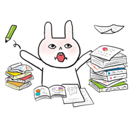 White Rabbit Momo-chan 2 sticker #11939868