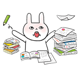 White Rabbit Momo-chan 2 sticker #11939868