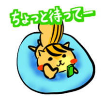 Stickers of movement of Shiro-kun sticker #11940171