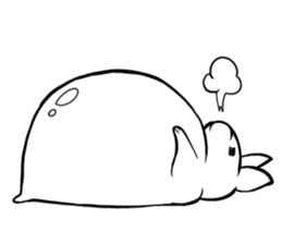 Small Gluttonous Rabbit sticker #11941199