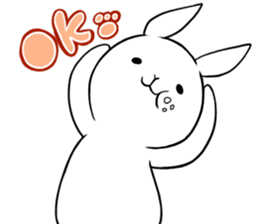 Small Gluttonous Rabbit sticker #11941210