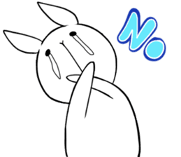 Small Gluttonous Rabbit sticker #11941211