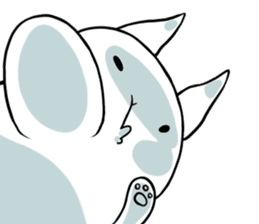 Small Gluttonous Rabbit sticker #11941214